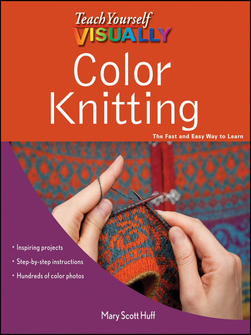 Cover image for Teach Yourself VISUALLY Color Knitting